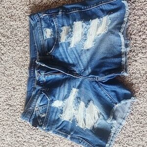 Rick and republic distressed shorts